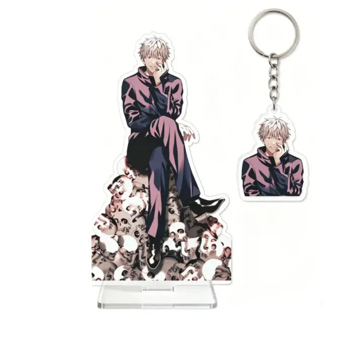 Jujutsu Kaisen Acrylic Standee And Keychain Set Gojo Satoru Nanami Kento Hajime Kashimo Custom Charm Phone Personalized, Keychain, Mô Hình Đứng Standee Anime, In 2 Mặt, Cao 6cm, Trang Trí Decor Bàn Học, Balo 8 Jujutsu Kaisen Acrylic Standee And Keychain Set Gojo Satoru Nanami Kento Hajime Kashimo Custom Charm Phone Personalized, Keychain, Mô Hình Đứng Standee Anime, In 2 Mặt, Cao 6cm, Trang Trí Decor Bàn Học, Balo - Ảnh 8