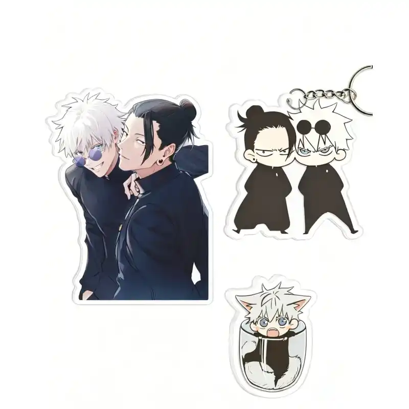 Jujutsu Kaisen Acrylic Standee And Keychain Set Double Side Printed Anime Desk Ornament Cute Custom Charm Phone Personalized, Keychain, Mô Hình Đứng Standee Anime, In 2 Mặt, Cao 6cm, Trang Trí Decor Bàn Học, Balo 9 Jujutsu Kaisen Acrylic Standee And Keychain Set Double Side Printed Anime Desk Ornament Cute Custom Charm Phone Personalized, Keychain, Mô Hình Đứng Standee Anime, In 2 Mặt, Cao 6cm, Trang Trí Decor Bàn Học, Balo - Ảnh 9