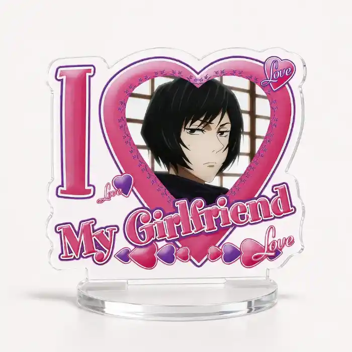 Jujutsu Kaisen I Love My Boyfriend Girlfriend Heart Shape Acrylic Stand Model Plate Anime Custom Charm Phone Personalized, Keychain, Mô Hình Đứng Standee Anime, In 2 Mặt, Cao 6cm, Trang Trí Decor Bàn Học, Balo 5 Jujutsu Kaisen I Love My Boyfriend Girlfriend Heart Shape Acrylic Stand Model Plate Anime Custom Charm Phone Personalized, Keychain, Mô Hình Đứng Standee Anime, In 2 Mặt, Cao 6cm, Trang Trí Decor Bàn Học, Balo - Ảnh 5