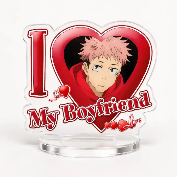 Jujutsu Kaisen I Love My Boyfriend Girlfriend Heart Shape Acrylic Stand Model Plate Anime Custom Charm Phone Personalized, Keychain, Mô Hình Đứng Standee Anime, In 2 Mặt, Cao 6cm, Trang Trí Decor Bàn Học, Balo 7 Jujutsu Kaisen I Love My Boyfriend Girlfriend Heart Shape Acrylic Stand Model Plate Anime Custom Charm Phone Personalized, Keychain, Mô Hình Đứng Standee Anime, In 2 Mặt, Cao 6cm, Trang Trí Decor Bàn Học, Balo - Ảnh 7