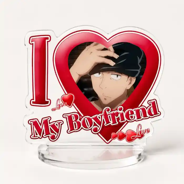 Jujutsu Kaisen I Love My Boyfriend Girlfriend Heart Shape Acrylic Stand Model Plate Anime Custom Charm Phone Personalized, Keychain, Mô Hình Đứng Standee Anime, In 2 Mặt, Cao 6cm, Trang Trí Decor Bàn Học, Balo 8 Jujutsu Kaisen I Love My Boyfriend Girlfriend Heart Shape Acrylic Stand Model Plate Anime Custom Charm Phone Personalized, Keychain, Mô Hình Đứng Standee Anime, In 2 Mặt, Cao 6cm, Trang Trí Decor Bàn Học, Balo - Ảnh 8