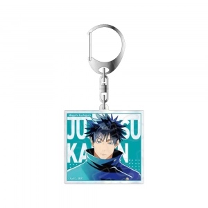 Jujutsu Kaisen Itadori Yuji Acrylic Stand Keychain Square Photo Card Style Desk Display Custom Charm Phone Personalized, Keychain, Mô Hình Đứng Standee Anime, In 2 Mặt, Cao 6cm, Trang Trí Decor Bàn Học, Balo