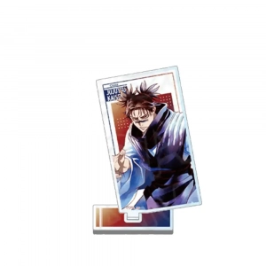 Jujutsu Kaisen Itadori Yuji Acrylic Stand Keychain Hoodie Photo Card Style Desk Display Custom Charm Phone Personalized, Keychain, Mô Hình Đứng Standee Anime, In 2 Mặt, Cao 6cm, Trang Trí Decor Bàn Học, Balo
