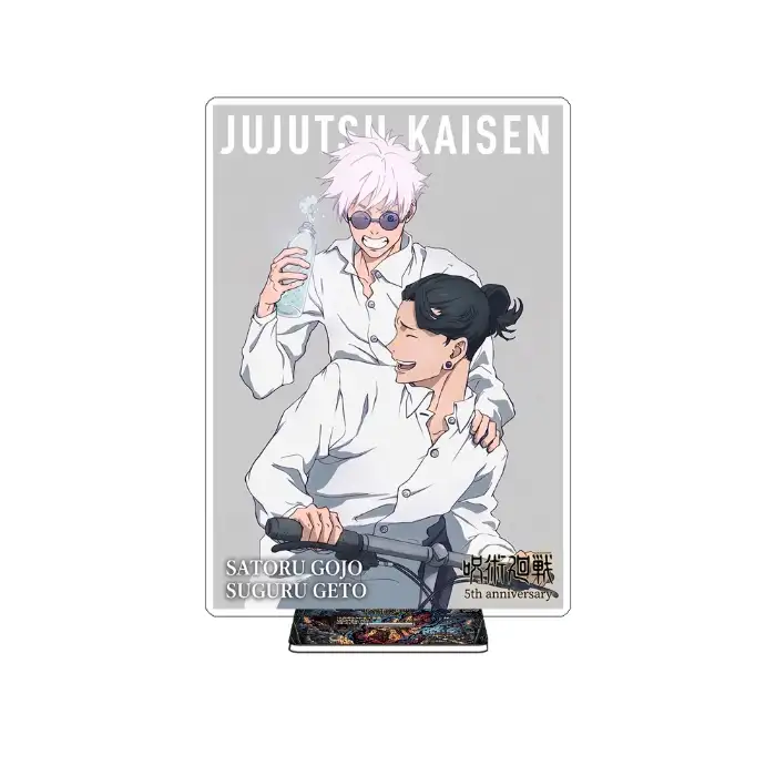 Jujutsu Kaisen Magazine Artwork Yuji Satoru Yuta 1 Double Sided Acrylic Stand Keychain Custom Charm Phone Personalized, Keychain, Mô Hình Đứng Standee Anime, In 2 Mặt, Cao 6cm, Trang Trí Decor Bàn Học, Balo 3 Jujutsu Kaisen Magazine Artwork Yuji Satoru Yuta 1 Double Sided Acrylic Stand Keychain Custom Charm Phone Personalized, Keychain, Mô Hình Đứng Standee Anime, In 2 Mặt, Cao 6cm, Trang Trí Decor Bàn Học, Balo - Ảnh 3