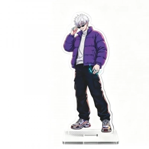 Jujutsu Kaisen Mixed Anime Gojo Nobara Fushiguro Itadori Acrylic Standee Keychains Set Q Custom Charm Phone Personalized, Keychain, Mô Hình Đứng Standee Anime, In 2 Mặt, Cao 6cm, Trang Trí Decor Bàn Học, Balo