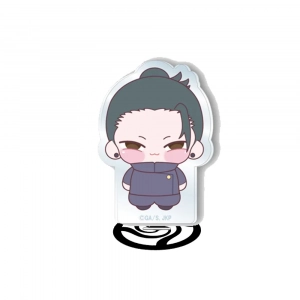 Jujutsu Kaisen Satoru Megumi Yuji Cute Chibi Acrylic Stand Keychain Figure Double Side Custom Charm Phone Personalized, Keychain, Mô Hình Đứng Standee Anime, In 2 Mặt, Cao 6cm, Trang Trí Decor Bàn Học, Balo
