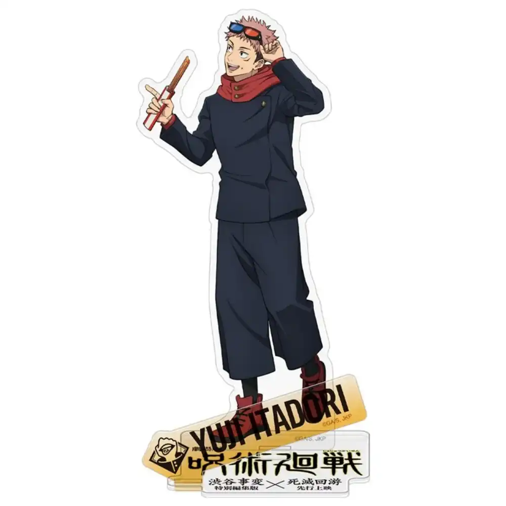 Jujutsu Kaisen Yuji Itadori Satoru Gojo 1 Double Sided Anime Acrylic Stand Keychain Custom Charm Phone Personalized, Keychain, Mô Hình Đứng Standee Anime, In 2 Mặt, Cao 6cm, Trang Trí Decor Bàn Học, Balo 1 Jujutsu Kaisen Yuji Itadori Satoru Gojo 1 Double Sided Anime Acrylic Stand Keychain Custom Charm Phone Personalized, Keychain, Mô Hình Đứng Standee Anime, In 2 Mặt, Cao 6cm, Trang Trí Decor Bàn Học, Balo
