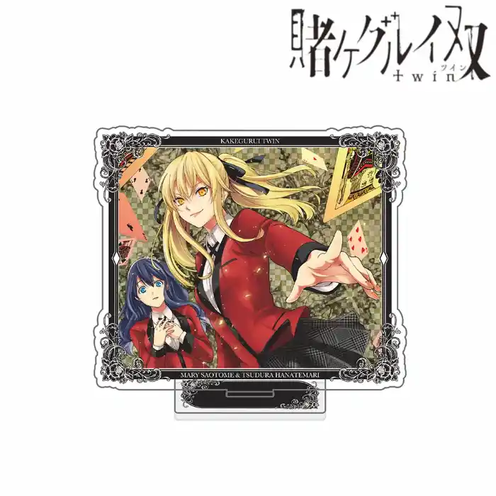 Kakegurui Twin Anime Acrylic Stand Figure - Mary Saotome, Tsuzura & Yukimi Desktop Custom Charm Phone Personalized, Keychain, Mô Hình Đứng Standee Anime, In 2 Mặt, Cao 6cm, Trang Trí Decor Bàn Học, Balo 2 Kakegurui Twin Anime Acrylic Stand Figure - Mary Saotome, Tsuzura & Yukimi Desktop Custom Charm Phone Personalized, Keychain, Mô Hình Đứng Standee Anime, In 2 Mặt, Cao 6cm, Trang Trí Decor Bàn Học, Balo - Ảnh 2
