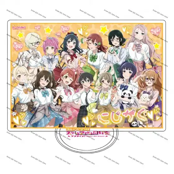 Kawaii Anime Lovelive! Acrylic Stand Desktop Decoration Characters Ornament Accessories Custom Charm Phone Personalized, Keychain, Mô Hình Đứng Standee Anime, In 2 Mặt, Cao 6cm, Trang Trí Decor Bàn Học, Balo 2 Kawaii Anime Lovelive! Acrylic Stand Desktop Decoration Characters Ornament Accessories Custom Charm Phone Personalized, Keychain, Mô Hình Đứng Standee Anime, In 2 Mặt, Cao 6cm, Trang Trí Decor Bàn Học, Balo - Ảnh 2