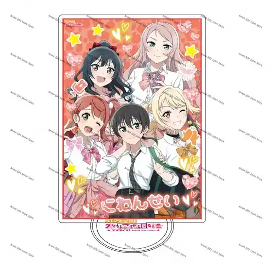 Kawaii Anime Lovelive! Acrylic Stand Desktop Decoration Characters Ornament Accessories Custom Charm Phone Personalized, Keychain, Mô Hình Đứng Standee Anime, In 2 Mặt, Cao 6cm, Trang Trí Decor Bàn Học, Balo 5 Kawaii Anime Lovelive! Acrylic Stand Desktop Decoration Characters Ornament Accessories Custom Charm Phone Personalized, Keychain, Mô Hình Đứng Standee Anime, In 2 Mặt, Cao 6cm, Trang Trí Decor Bàn Học, Balo - Ảnh 5