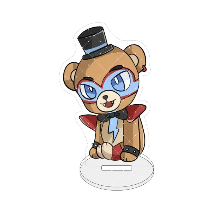 Kawaii Horror Cartoon Fnaf Cartoon Bear Animal Acrylic Keychain Stand Figure Desktop Custom Charm Phone Personalized, Keychain, Mô Hình Đứng Standee Anime, In 2 Mặt, Cao 6cm, Trang Trí Decor Bàn Học, Balo 4 Kawaii Horror Cartoon Fnaf Cartoon Bear Animal Acrylic Keychain Stand Figure Desktop Custom Charm Phone Personalized, Keychain, Mô Hình Đứng Standee Anime, In 2 Mặt, Cao 6cm, Trang Trí Decor Bàn Học, Balo - Ảnh 4