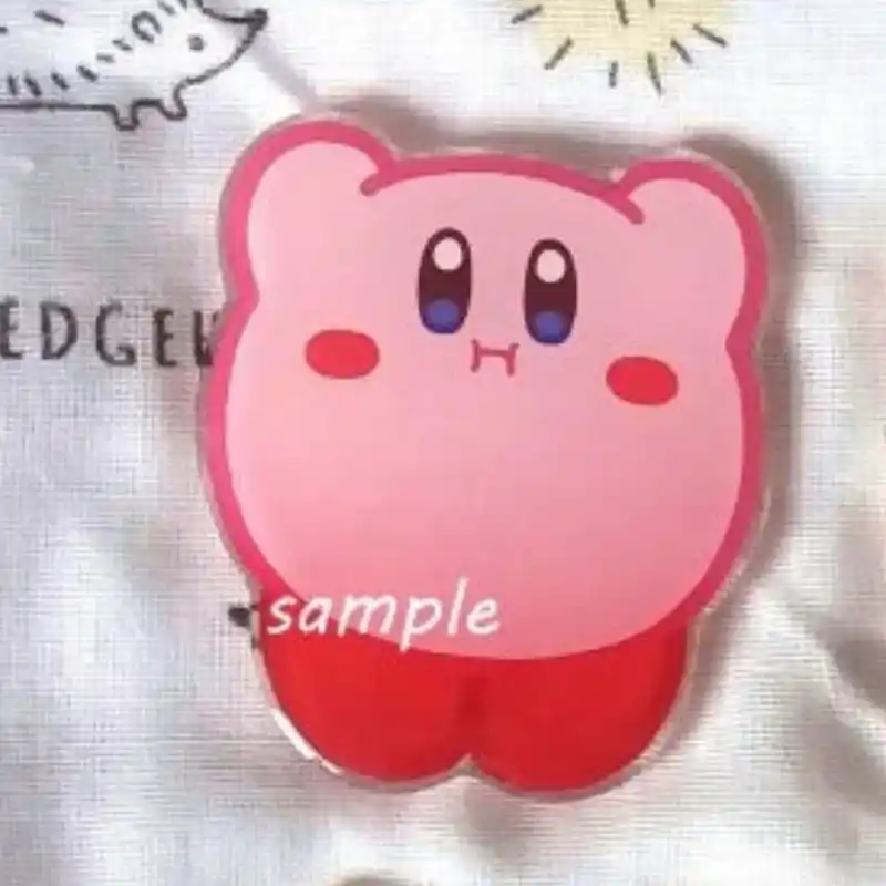 Kirby Cartoon Acrylic Phone Holder Stand Regular Version And Magnetic Holder Phone Back Mount Custom Charm Phone Personalized, Keychain, Mô Hình Đứng Standee Anime, In 2 Mặt, Cao 6cm, Trang Trí Decor Bàn Học, Balo 2 Kirby Cartoon Acrylic Phone Holder Stand Regular Version And Magnetic Holder Phone Back Mount Custom Charm Phone Personalized, Keychain, Mô Hình Đứng Standee Anime, In 2 Mặt, Cao 6cm, Trang Trí Decor Bàn Học, Balo - Ảnh 2