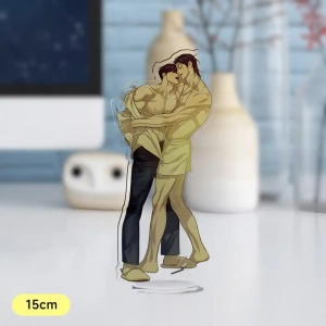 Korea Hot Anime Pearlboy Dooshik Acrylic Stand Action Figure Ornament Model Accessories Bl Custom Charm Phone Personalized, Keychain, Mô Hình Đứng Standee Anime, In 2 Mặt, Cao 6cm, Trang Trí Decor Bàn Học, Balo