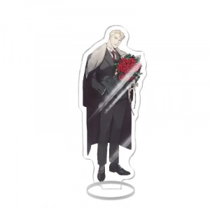 Korean Anime Champagne And Roses Acrylic Stand Cartoon Figures Zheng Yiyuan Standing Desktop Custom Charm Phone Personalized, Keychain, Mô Hình Đứng Standee Anime, In 2 Mặt, Cao 6cm, Trang Trí Decor Bàn Học, Balo