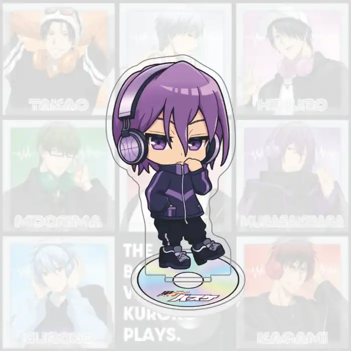 Kuroko Kagami Kise Aomine Kuroko Basketball Acrylic Stand, Trendy Headphones Chibi Figure Custom Charm Phone Personalized, Keychain, Mô Hình Đứng Standee Anime, In 2 Mặt, Cao 6cm, Trang Trí Decor Bàn Học, Balo 4 Kuroko Kagami Kise Aomine Kuroko Basketball Acrylic Stand, Trendy Headphones Chibi Figure Custom Charm Phone Personalized, Keychain, Mô Hình Đứng Standee Anime, In 2 Mặt, Cao 6cm, Trang Trí Decor Bàn Học, Balo - Ảnh 4