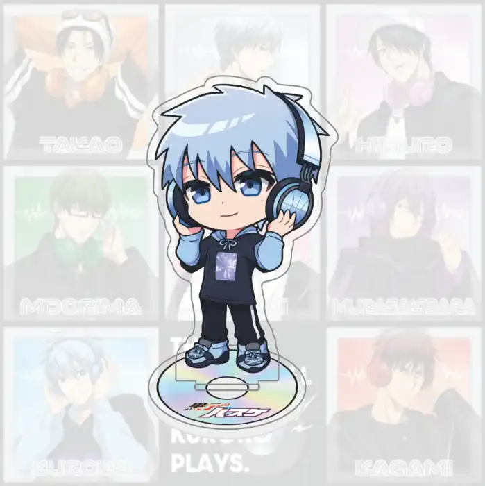 Kuroko Kagami Kise Aomine Kuroko Basketball Acrylic Stand, Trendy Headphones Chibi Figure Custom Charm Phone Personalized, Keychain, Mô Hình Đứng Standee Anime, In 2 Mặt, Cao 6cm, Trang Trí Decor Bàn Học, Balo 5 Kuroko Kagami Kise Aomine Kuroko Basketball Acrylic Stand, Trendy Headphones Chibi Figure Custom Charm Phone Personalized, Keychain, Mô Hình Đứng Standee Anime, In 2 Mặt, Cao 6cm, Trang Trí Decor Bàn Học, Balo - Ảnh 5