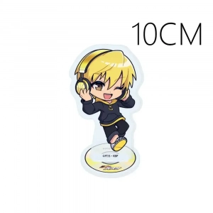 Kuroko's Basketball Headphone 10&1 Double Sided Acrylic Stand Keychain 2026 New Anime Custom Charm Phone Personalized, Keychain, Mô Hình Đứng Standee Anime,  In 2 Mặt, Cao 6cm, Trang Trí Decor Bàn Học, Balo