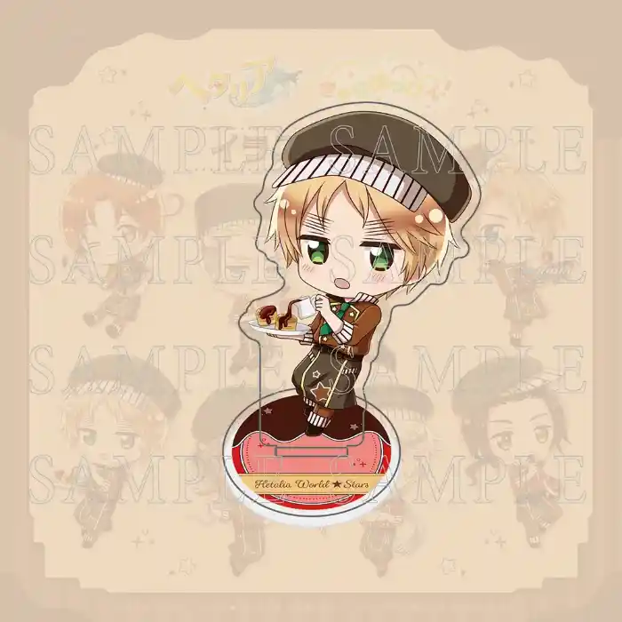 Limited Hetalia World★stars Chocolatier Ver. Acrylic Standee & Keychain Anime Figure Desk Custom Charm Phone Personalized, Keychain, Mô Hình Đứng Standee Anime, In 2 Mặt, Cao 6cm, Trang Trí Decor Bàn Học, Balo 2 Limited Hetalia World★stars Chocolatier Ver. Acrylic Standee & Keychain Anime Figure Desk Custom Charm Phone Personalized, Keychain, Mô Hình Đứng Standee Anime, In 2 Mặt, Cao 6cm, Trang Trí Decor Bàn Học, Balo - Ảnh 2