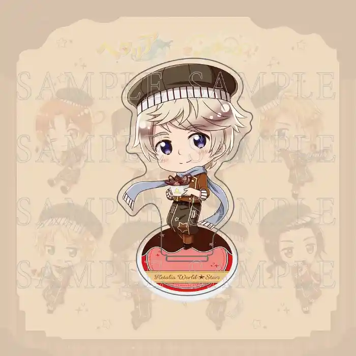 Limited Hetalia World★stars Chocolatier Ver. Acrylic Standee & Keychain Anime Figure Desk Custom Charm Phone Personalized, Keychain, Mô Hình Đứng Standee Anime, In 2 Mặt, Cao 6cm, Trang Trí Decor Bàn Học, Balo 4 Limited Hetalia World★stars Chocolatier Ver. Acrylic Standee & Keychain Anime Figure Desk Custom Charm Phone Personalized, Keychain, Mô Hình Đứng Standee Anime, In 2 Mặt, Cao 6cm, Trang Trí Decor Bàn Học, Balo - Ảnh 4