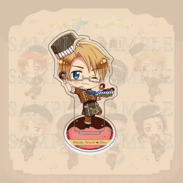 Limited Hetalia World★stars Chocolatier Ver. Acrylic Standee & Keychain Anime Figure Desk Custom Charm Phone Personalized, Keychain, Mô Hình Đứng Standee Anime, In 2 Mặt, Cao 6cm, Trang Trí Decor Bàn Học, Balo 5 Limited Hetalia World★stars Chocolatier Ver. Acrylic Standee & Keychain Anime Figure Desk Custom Charm Phone Personalized, Keychain, Mô Hình Đứng Standee Anime, In 2 Mặt, Cao 6cm, Trang Trí Decor Bàn Học, Balo - Ảnh 5