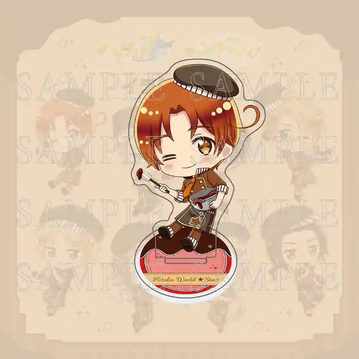 Limited Hetalia World★stars Chocolatier Ver. Acrylic Standee & Keychain Anime Figure Desk Custom Charm Phone Personalized, Keychain, Mô Hình Đứng Standee Anime, In 2 Mặt, Cao 6cm, Trang Trí Decor Bàn Học, Balo 6 Limited Hetalia World★stars Chocolatier Ver. Acrylic Standee & Keychain Anime Figure Desk Custom Charm Phone Personalized, Keychain, Mô Hình Đứng Standee Anime, In 2 Mặt, Cao 6cm, Trang Trí Decor Bàn Học, Balo - Ảnh 6