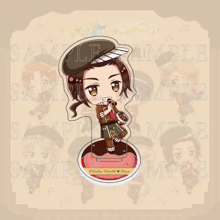 Limited Hetalia World★stars Chocolatier Ver. Acrylic Standee & Keychain Anime Figure Desk Custom Charm Phone Personalized, Keychain, Mô Hình Đứng Standee Anime, In 2 Mặt, Cao 6cm, Trang Trí Decor Bàn Học, Balo 8 Limited Hetalia World★stars Chocolatier Ver. Acrylic Standee & Keychain Anime Figure Desk Custom Charm Phone Personalized, Keychain, Mô Hình Đứng Standee Anime, In 2 Mặt, Cao 6cm, Trang Trí Decor Bàn Học, Balo - Ảnh 8