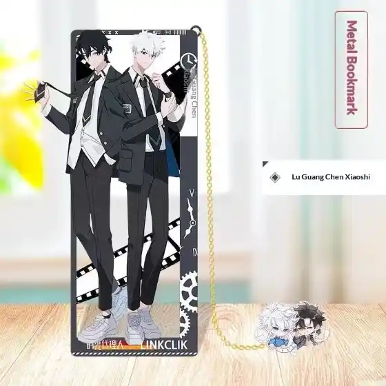 Link Click Anime Peripherals Cheng Xiaoshi / Charles Metal Bookmark Lu Guang / Lucas Acrylic Custom Charm Phone Personalized, Keychain, Mô Hình Đứng Standee Anime, In 2 Mặt, Cao 6cm, Trang Trí Decor Bàn Học, Balo 2 Link Click Anime Peripherals Cheng Xiaoshi / Charles Metal Bookmark Lu Guang / Lucas Acrylic Custom Charm Phone Personalized, Keychain, Mô Hình Đứng Standee Anime, In 2 Mặt, Cao 6cm, Trang Trí Decor Bàn Học, Balo - Ảnh 2