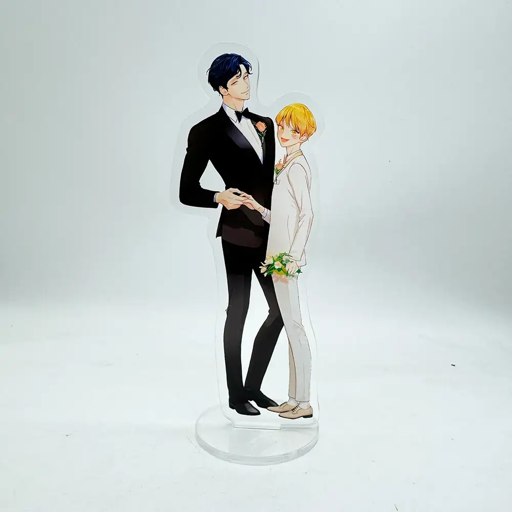 Love Is An Illusion! Bl Yaoi Manhwa Acrylic Standee Anime Collectible Gift Desk Decor Custom Charm Phone Personalized, Keychain, Mô Hình Đứng Standee Anime, In 2 Mặt, Cao 6cm, Trang Trí Decor Bàn Học, Balo 2 Love Is An Illusion! Bl Yaoi Manhwa Acrylic Standee Anime Collectible Gift Desk Decor Custom Charm Phone Personalized, Keychain, Mô Hình Đứng Standee Anime, In 2 Mặt, Cao 6cm, Trang Trí Decor Bàn Học, Balo - Ảnh 2