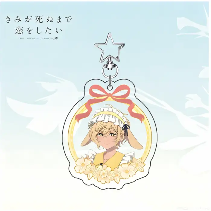 Loving You Until The End Of My Life Goods Acrylic Stand Home Desk Decorate For Fans Key Chain Custom Charm Phone Personalized, Keychain, Mô Hình Đứng Standee Anime, In 2 Mặt, Cao 6cm, Trang Trí Decor Bàn Học, Balo 2 Loving You Until The End Of My Life Goods Acrylic Stand Home Desk Decorate For Fans Key Chain Custom Charm Phone Personalized, Keychain, Mô Hình Đứng Standee Anime, In 2 Mặt, Cao 6cm, Trang Trí Decor Bàn Học, Balo - Ảnh 2