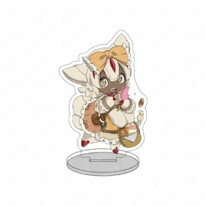 Made In Abyss Chibi Anime Acrylic Stand Keychain Nanachi Desktop Ornament Collectible Custom Charm Phone Personalized, Keychain, Mô Hình Đứng Standee Anime, In 2 Mặt, Cao 6cm, Trang Trí Decor Bàn Học, Balo