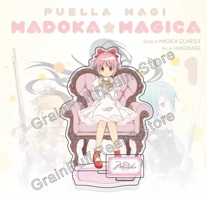 Madoka Magica Acrylic Standee - Sitting Chair Series - Madoka Homura Mami Sayaka Kyoko Figure Custom Charm Phone Personalized, Keychain, Mô Hình Đứng Standee Anime, In 2 Mặt, Cao 6cm, Trang Trí Decor Bàn Học, Balo 2 Madoka Magica Acrylic Standee - Sitting Chair Series - Madoka Homura Mami Sayaka Kyoko Figure Custom Charm Phone Personalized, Keychain, Mô Hình Đứng Standee Anime, In 2 Mặt, Cao 6cm, Trang Trí Decor Bàn Học, Balo - Ảnh 2