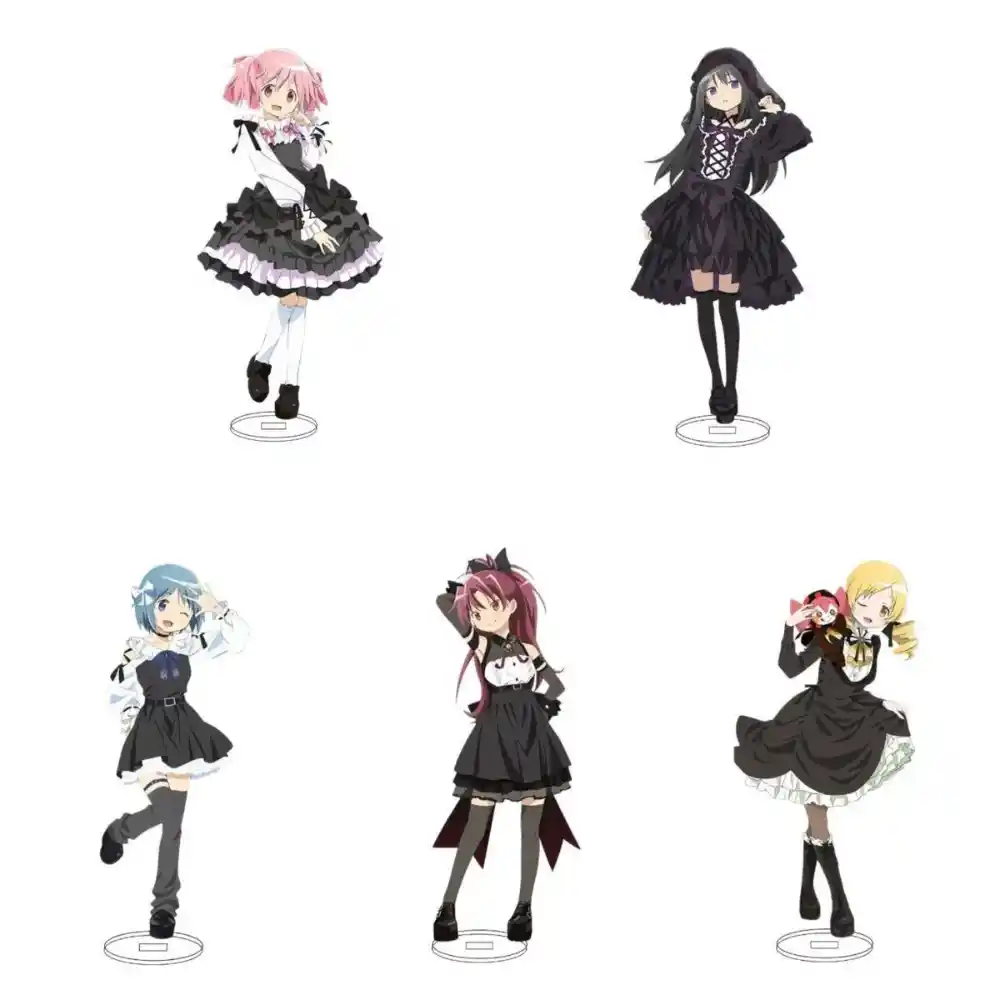 Madoka Magica Gothic Skirt Stand Card Acrylic Desktop Collect Figure Model Ornaments Akemi Custom Charm Phone Personalized, Keychain, Mô Hình Đứng Standee Anime, In 2 Mặt, Cao 6cm, Trang Trí Decor Bàn Học, Balo 2 Madoka Magica Gothic Skirt Stand Card Acrylic Desktop Collect Figure Model Ornaments Akemi Custom Charm Phone Personalized, Keychain, Mô Hình Đứng Standee Anime, In 2 Mặt, Cao 6cm, Trang Trí Decor Bàn Học, Balo - Ảnh 2