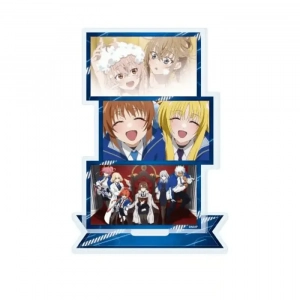 Magical Girl Lyrical Nanoha 1 Acrylic Stand Keychain Anime Scene Figure Desk Decor Manga Custom Charm Phone Personalized, Keychain, Mô Hình Đứng Standee Anime, In 2 Mặt, Cao 6cm, Trang Trí Decor Bàn Học, Balo