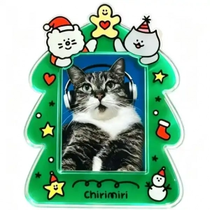 Magnet Nam Châm Dán Tủ Lạnh  Magnetic Photo Frame Empty Display Stand 3-inch Photo Small Card Photo With Magnet Acrylic Custom Charm Phone Personalized, Keychain, Mô Hình Đứng Standee Anime,  In 2 Mặt, Cao 6cm, Trang Trí Decor Bàn Học, Balo