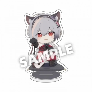 Mahjong Soul Verness Stand Model Cosplay Characters Ornament Accessories Collection Goods Custom Charm Phone Personalized, Keychain, Mô Hình Đứng Standee Anime, In 2 Mặt, Cao 6cm, Trang Trí Decor Bàn Học, Balo
