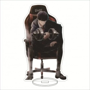 Mashle Magic And Muscles Mash Burnedead Anime Acrylic Stand Model Plate Jewelry Desk Decor Custom Charm Phone Personalized, Keychain, Mô Hình Đứng Standee Anime, In 2 Mặt, Cao 6cm, Trang Trí Decor Bàn Học, Balo