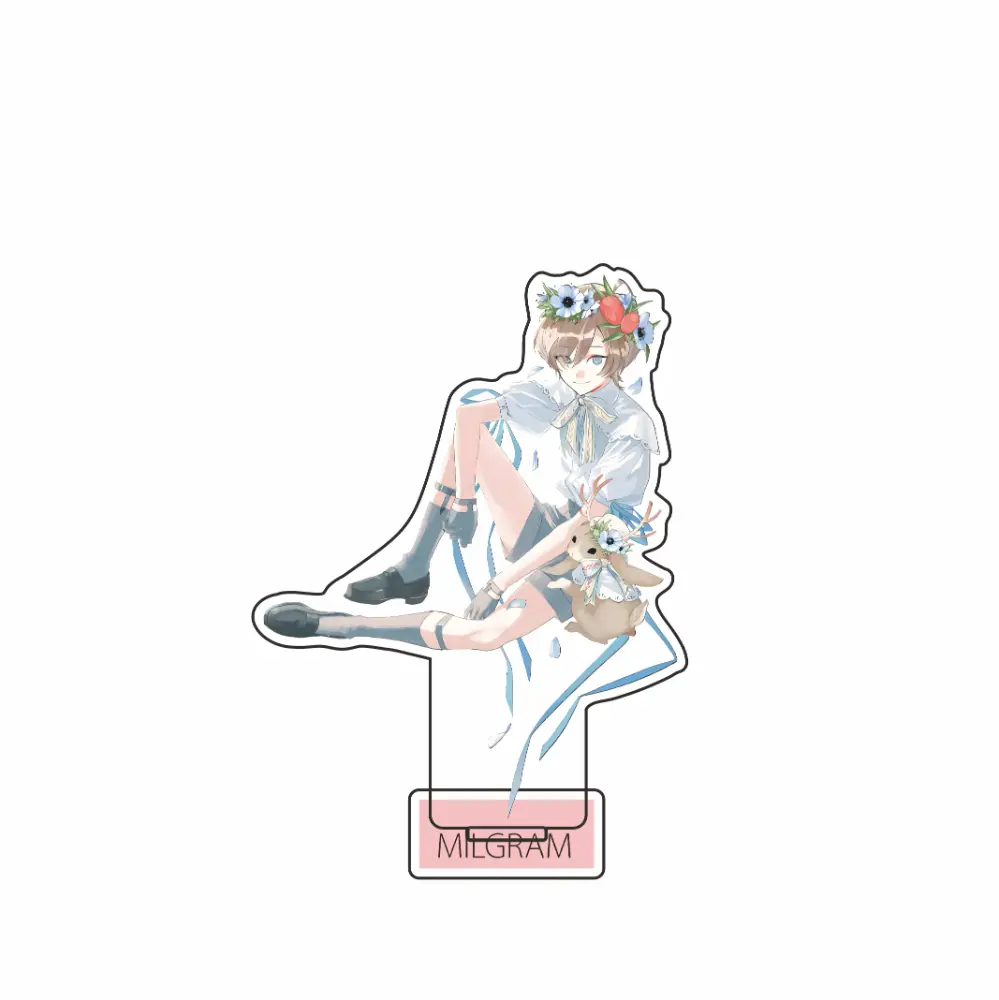 Milgram Acrylic Key Chain Stand Home Desk Decoration For Fans Custom Charm Phone Personalized, Keychain, Mô Hình Đứng Standee Anime, In 2 Mặt, Cao 6cm, Trang Trí Decor Bàn Học, Balo 2 Milgram Acrylic Key Chain Stand Home Desk Decoration For Fans Custom Charm Phone Personalized, Keychain, Mô Hình Đứng Standee Anime, In 2 Mặt, Cao 6cm, Trang Trí Decor Bàn Học, Balo - Ảnh 2