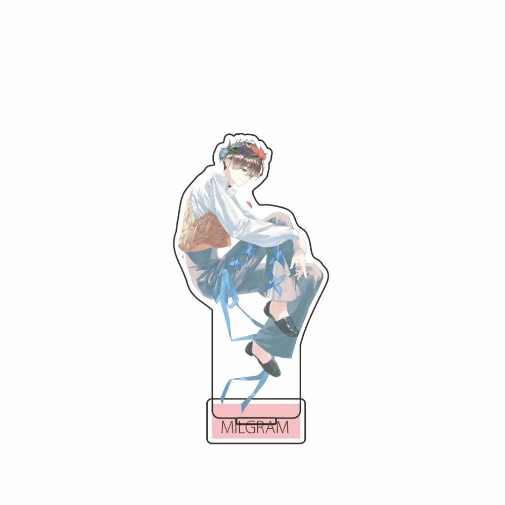 Milgram Acrylic Key Chain Stand Home Desk Decoration For Fans Custom Charm Phone Personalized, Keychain, Mô Hình Đứng Standee Anime, In 2 Mặt, Cao 6cm, Trang Trí Decor Bàn Học, Balo 4 Milgram Acrylic Key Chain Stand Home Desk Decoration For Fans Custom Charm Phone Personalized, Keychain, Mô Hình Đứng Standee Anime, In 2 Mặt, Cao 6cm, Trang Trí Decor Bàn Học, Balo - Ảnh 4