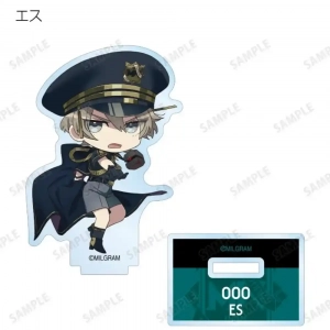 Milgram Anime Acrylic Standee Es Yuzuo Mikoto Chibi Figure Desktop Decor Fans Gift For Custom Charm Phone Personalized, Keychain, Mô Hình Đứng Standee Anime,  In 2 Mặt, Cao 6cm, Trang Trí Decor Bàn Học, Balo
