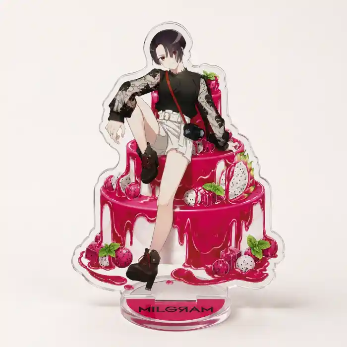 Milgram Kotoko Yuzuriha Acrylic Stand Model Plate Cake Theme Anime Character Desktop Decor Custom Charm Phone Personalized, Keychain, Mô Hình Đứng Standee Anime, In 2 Mặt, Cao 6cm, Trang Trí Decor Bàn Học, Balo 2 Milgram Kotoko Yuzuriha Acrylic Stand Model Plate Cake Theme Anime Character Desktop Decor Custom Charm Phone Personalized, Keychain, Mô Hình Đứng Standee Anime, In 2 Mặt, Cao 6cm, Trang Trí Decor Bàn Học, Balo - Ảnh 2