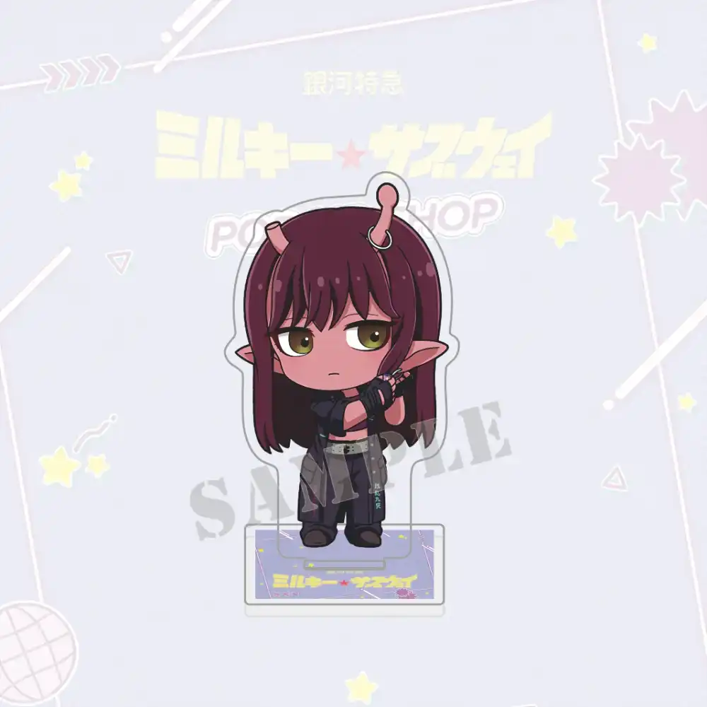 Milky Subway Galaxy Express Acrylic Stand, Anime Magical Girl Figure Plate, Cyber Neon Starry Custom Charm Phone Personalized, Keychain, Mô Hình Đứng Standee Anime, In 2 Mặt, Cao 6cm, Trang Trí Decor Bàn Học, Balo 2 Milky Subway Galaxy Express Acrylic Stand, Anime Magical Girl Figure Plate, Cyber Neon Starry Custom Charm Phone Personalized, Keychain, Mô Hình Đứng Standee Anime, In 2 Mặt, Cao 6cm, Trang Trí Decor Bàn Học, Balo - Ảnh 2