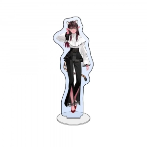 Milky Subway Max 1 Acrylic Stand Keychain Fox Ear Mask Cyborg Suit Cape Cool Pose Ver Custom Charm Phone Personalized, Keychain, Mô Hình Đứng Standee Anime, In 2 Mặt, Cao 6cm, Trang Trí Decor Bàn Học, Balo