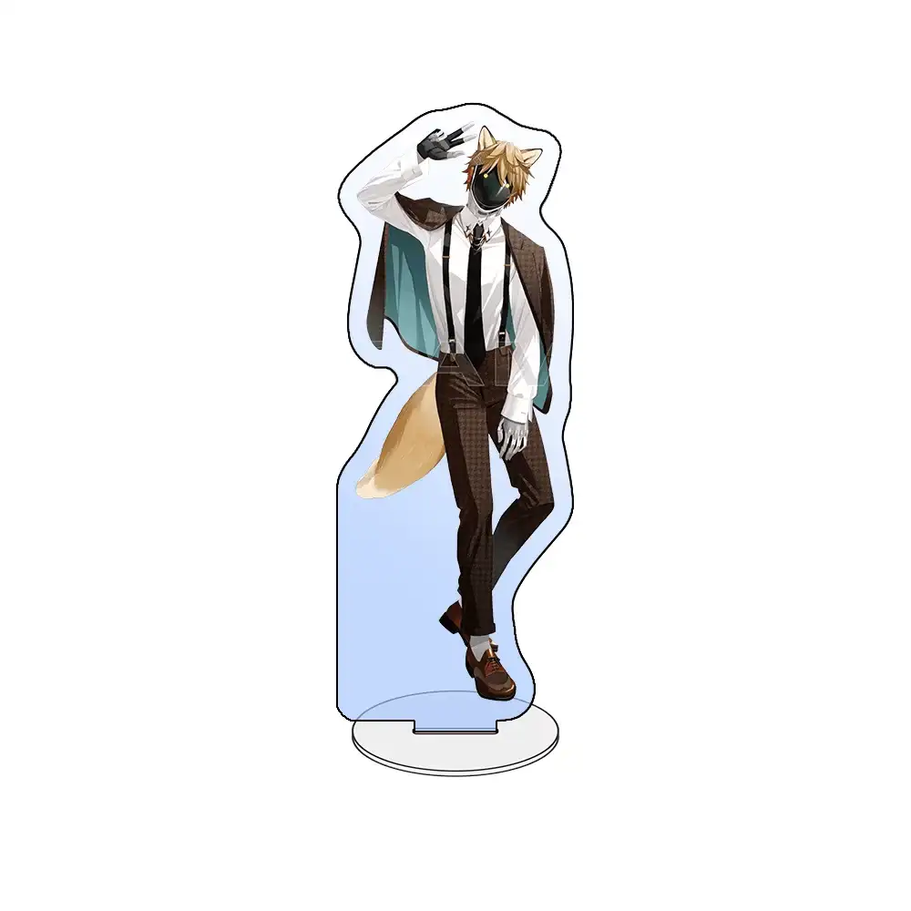 Milky Subway Max 1 Acrylic Stand Keychain Fox Ear Mask Cyborg Suit Cape Cool Pose Ver Custom Charm Phone Personalized, Keychain, Mô Hình Đứng Standee Anime, In 2 Mặt, Cao 6cm, Trang Trí Decor Bàn Học, Balo 2 Milky Subway Max 1 Acrylic Stand Keychain Fox Ear Mask Cyborg Suit Cape Cool Pose Ver Custom Charm Phone Personalized, Keychain, Mô Hình Đứng Standee Anime, In 2 Mặt, Cao 6cm, Trang Trí Decor Bàn Học, Balo - Ảnh 2