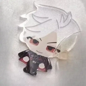 Mini Model Love And Deep Space Cartoon Anime Styling Caleb Sylus Acrylic Small Stand Up Custom Charm Phone Personalized, Keychain, Mô Hình Đứng Standee Anime, In 2 Mặt, Cao 6cm, Trang Trí Decor Bàn Học, Balo