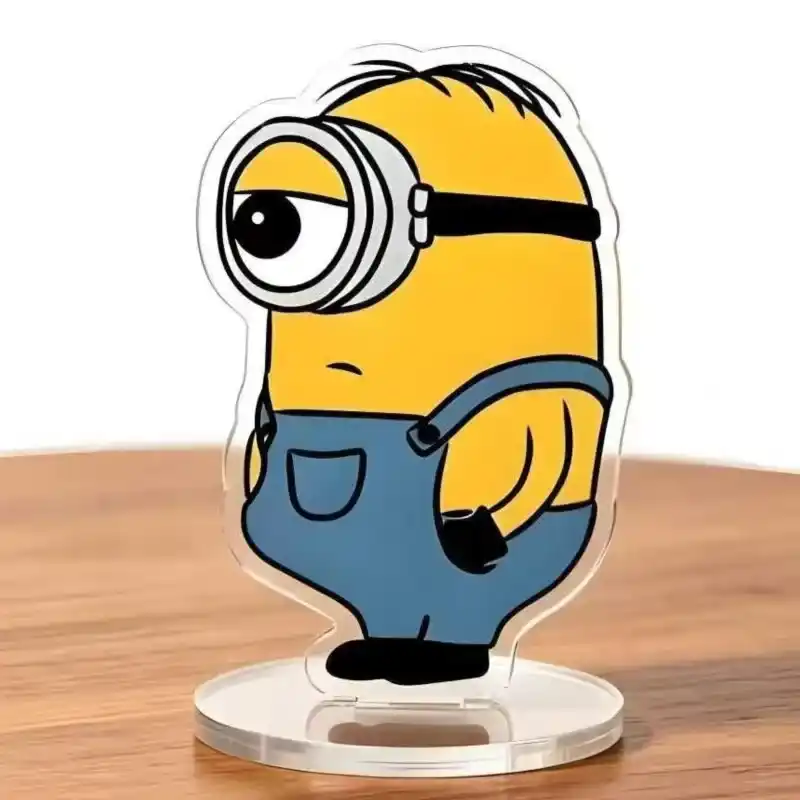 Minions Despicable Me Despicable Me Acrylic Keychain Cute Funny Cartoon Bag Pendant Children Custom Charm Phone Personalized, Keychain, Mô Hình Đứng Standee Anime, In 2 Mặt, Cao 6cm, Trang Trí Decor Bàn Học, Balo 2 Minions Despicable Me Despicable Me Acrylic Keychain Cute Funny Cartoon Bag Pendant Children Custom Charm Phone Personalized, Keychain, Mô Hình Đứng Standee Anime, In 2 Mặt, Cao 6cm, Trang Trí Decor Bàn Học, Balo - Ảnh 2