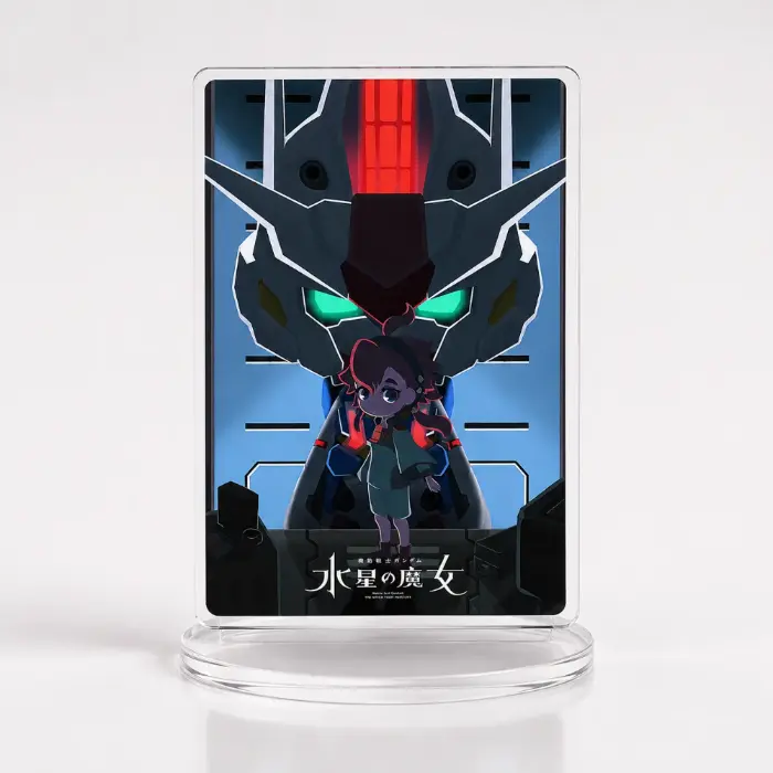 Mobile Suit Gundam Witch From Mercury Acrylic Stand Model Plate Set Mecha Anime Desktop Custom Charm Phone Personalized, Keychain, Mô Hình Đứng Standee Anime, In 2 Mặt, Cao 6cm, Trang Trí Decor Bàn Học, Balo 2 Mobile Suit Gundam Witch From Mercury Acrylic Stand Model Plate Set Mecha Anime Desktop Custom Charm Phone Personalized, Keychain, Mô Hình Đứng Standee Anime, In 2 Mặt, Cao 6cm, Trang Trí Decor Bàn Học, Balo - Ảnh 2