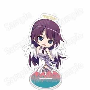 Monogatari Series Acrylic Stand & Keychain Hitagi Shinobu Tabletop Decor Gift For Anime Custom Charm Phone Personalized, Keychain, Mô Hình Đứng Standee Anime, In 2 Mặt, Cao 6cm, Trang Trí Decor Bàn Học, Balo