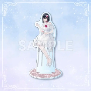 Mr Mallow Blue 1 Acrylic Stand Keychain Handsome Boy Wedding Suit Kawaii Itabag Custom Charm Phone Personalized, Keychain, Mô Hình Đứng Standee Anime, In 2 Mặt, Cao 6cm, Trang Trí Decor Bàn Học, Balo