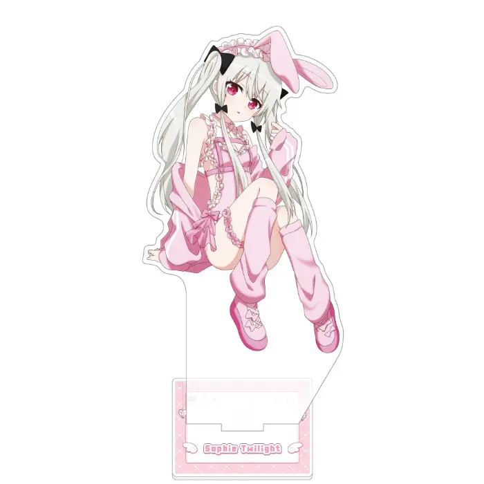 Ms Vampire Who Lives In My Neighborhood Acrylic Stand Cute Bunny Girl Figure Model Plate Fans Custom Charm Phone Personalized, Keychain, Mô Hình Đứng Standee Anime, In 2 Mặt, Cao 6cm, Trang Trí Decor Bàn Học, Balo 2 Ms Vampire Who Lives In My Neighborhood Acrylic Stand Cute Bunny Girl Figure Model Plate Fans Custom Charm Phone Personalized, Keychain, Mô Hình Đứng Standee Anime, In 2 Mặt, Cao 6cm, Trang Trí Decor Bàn Học, Balo - Ảnh 2