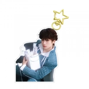 Music Singer Ziyu Revenged Love Celebrity High Beauty Acrylic Stand Plaque Keychain Decor Custom Charm Phone Personalized, Keychain, Mô Hình Đứng Standee Anime,  In 2 Mặt, Cao 6cm, Trang Trí Decor Bàn Học, Balo